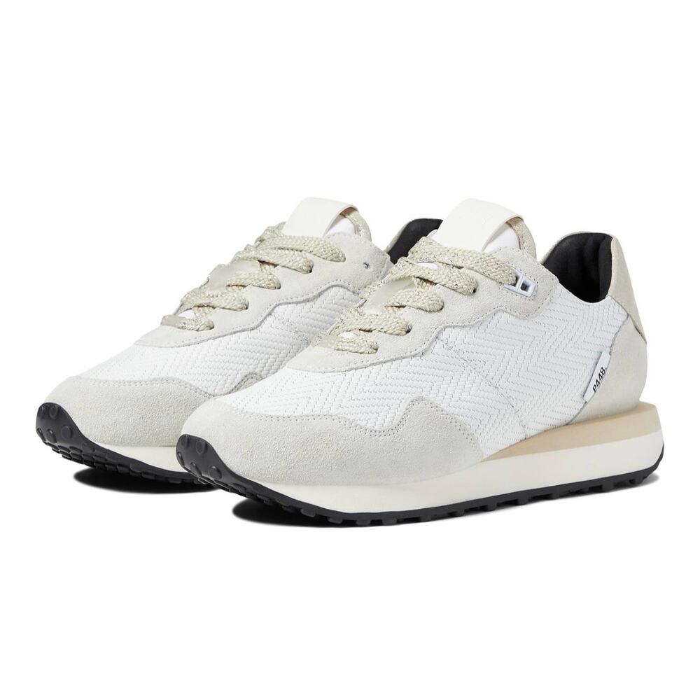 P448 Cancun Metallic Rafia Athletic Shoes - size 38/8 - D28